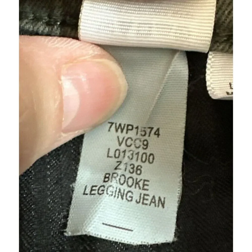 Lucky Brand Jeans Women' 4/27 (28x29) Brooke Legging Camo Mid Rise Stretch Denim - Picture 5 of 16